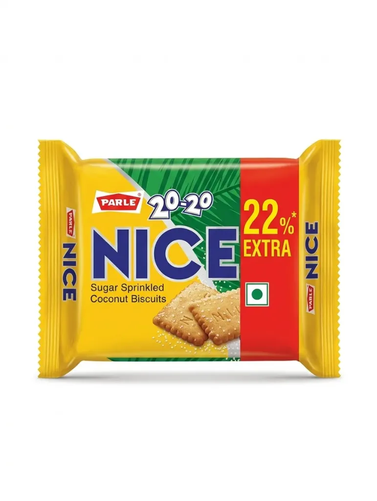 Parle 20-20 Nice Coconut Biscuits, 69g