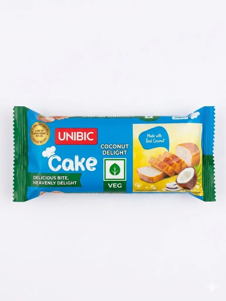 Unibic Coconut Delight Cake, 55g