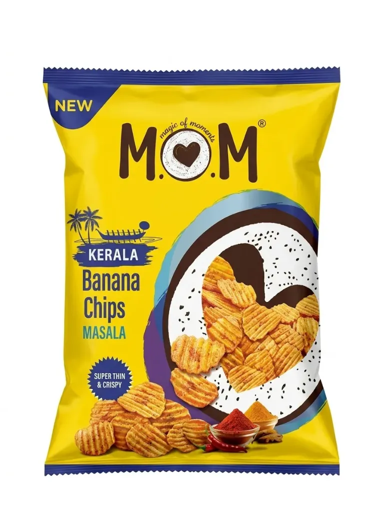 M.O.M Kerala Banana Chips Masala, 80g
