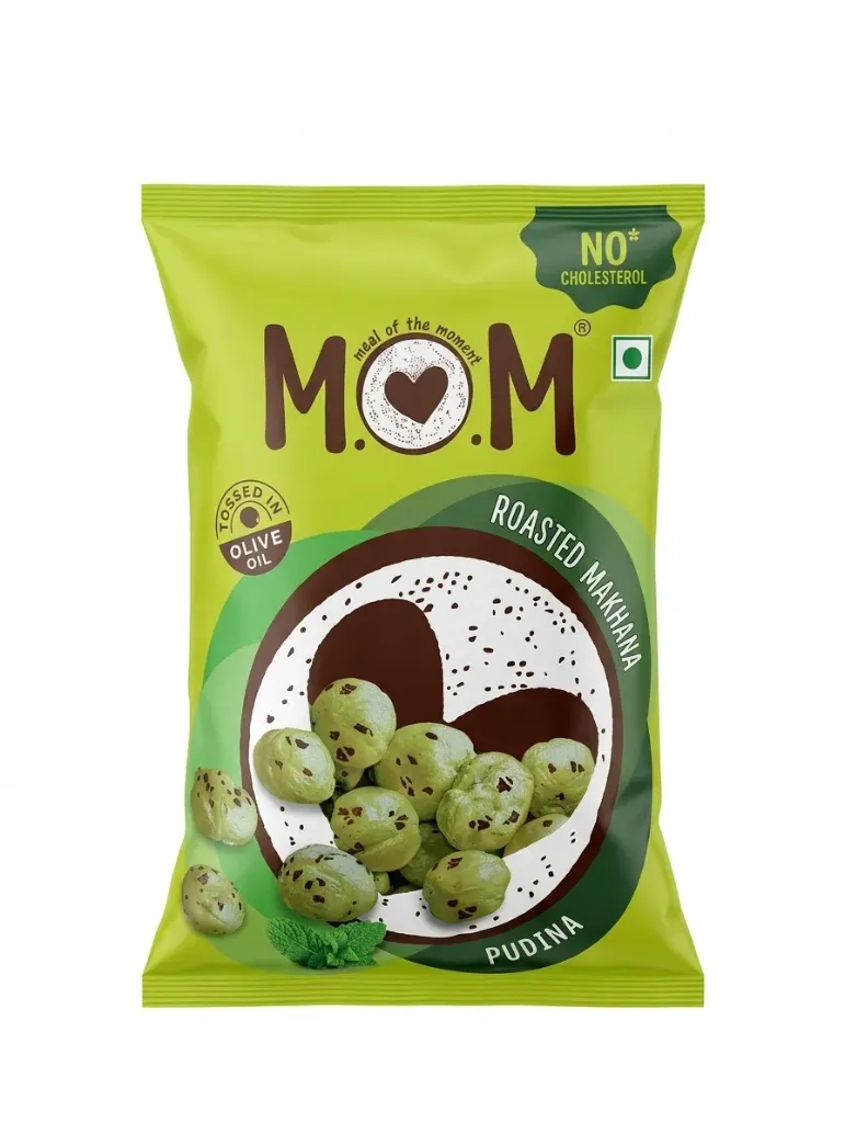 M.O.M Roasted Makhana Pudina, 43g