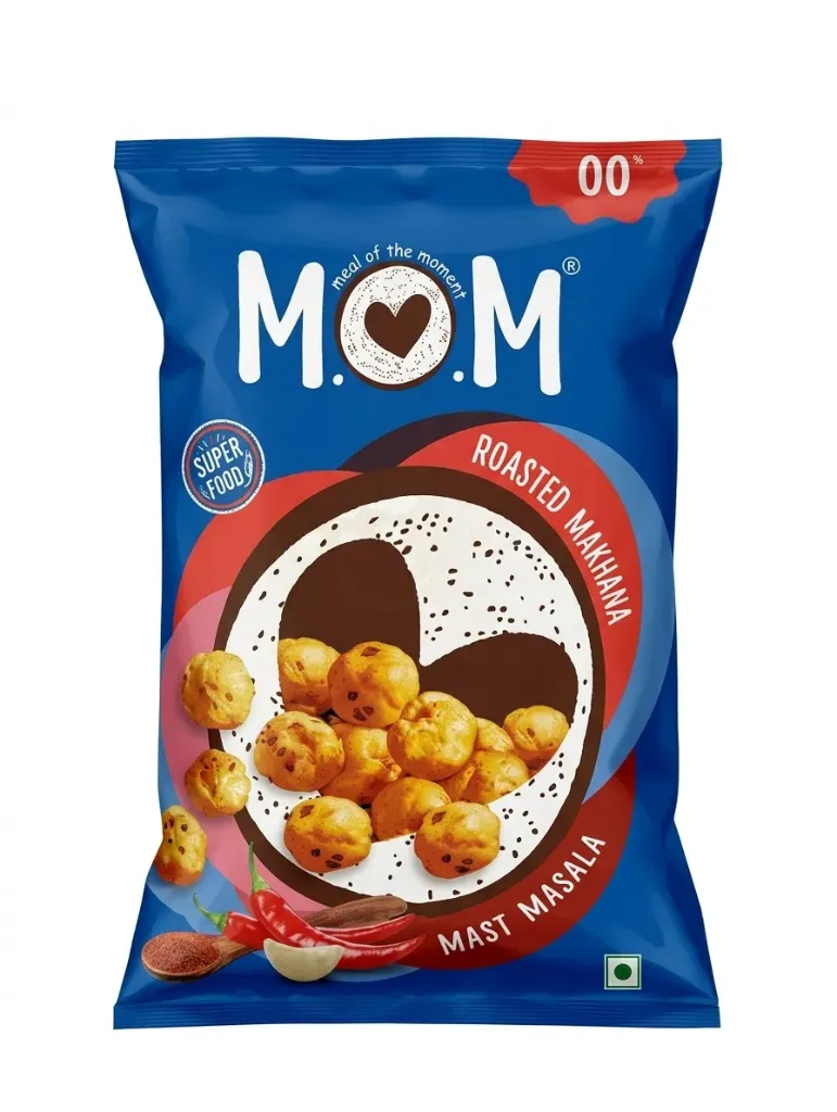 M.O.M Roasted Makhana Mast Masala, 40g
