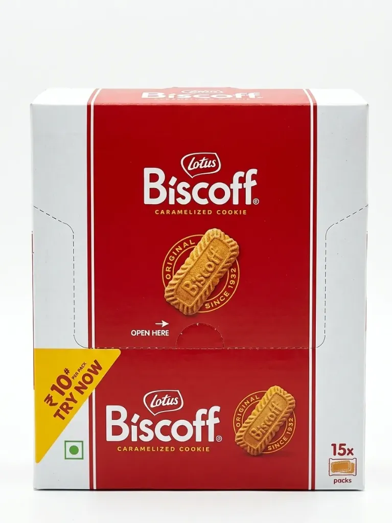 Lotus Biscoff caramelized cookies 15packs