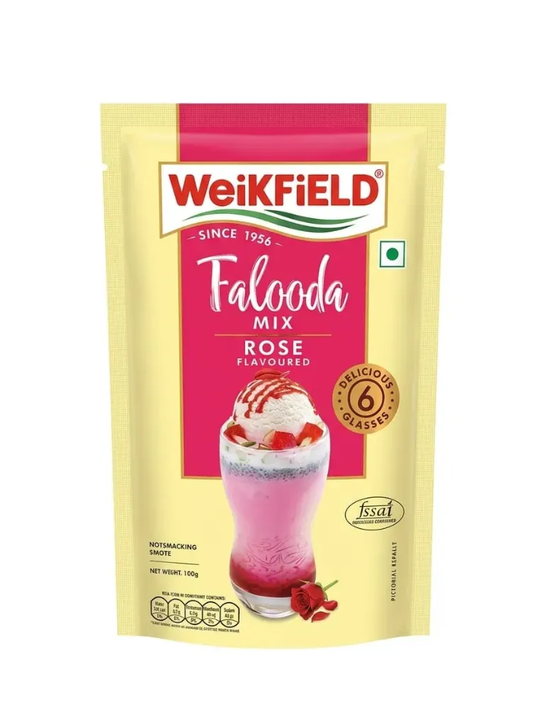 Weikfield Falooda Mix Rose Flavoured, 200g