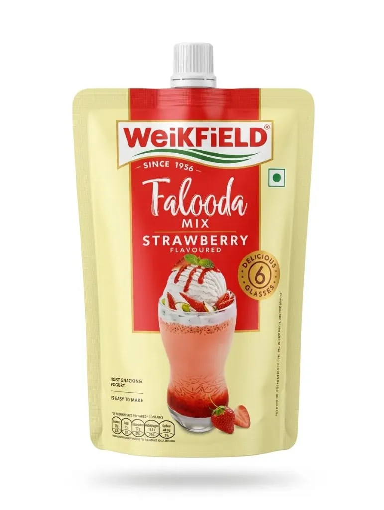 Weikfield Falooda Mix Strawberry Flavoured, 200g