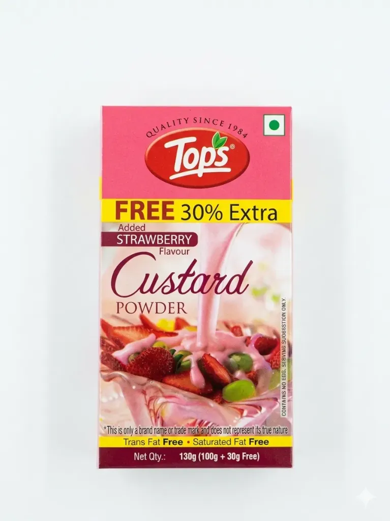 Tops Custard Powder 130g