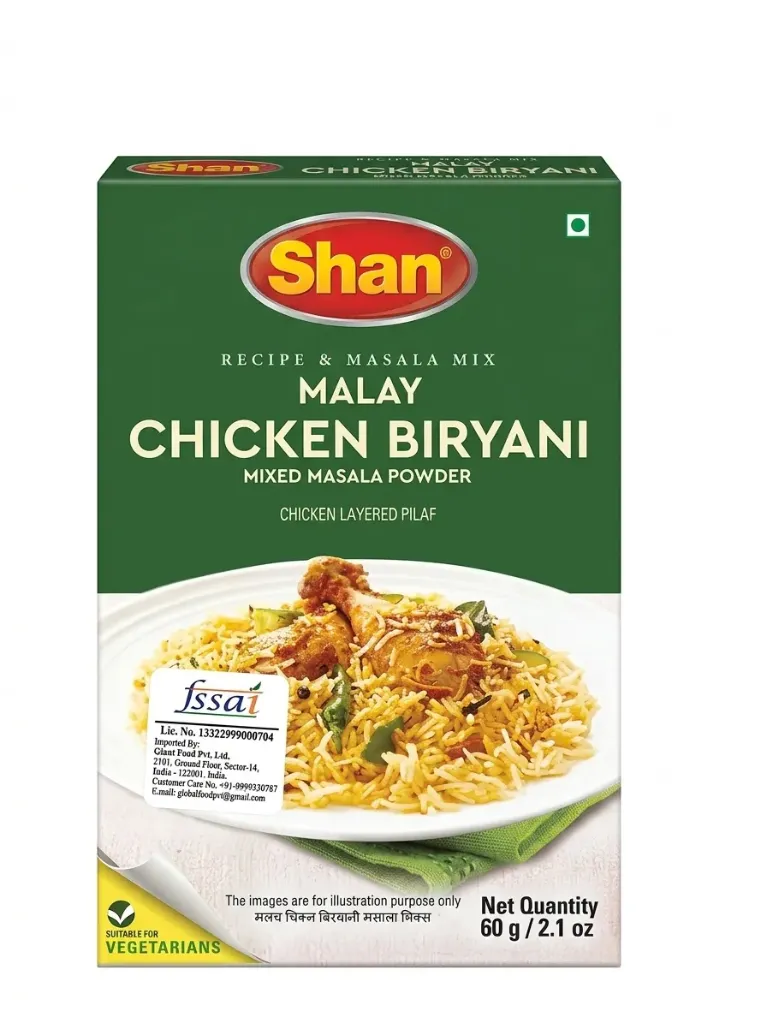 Shan Malay Chicken biryani Masala 60g