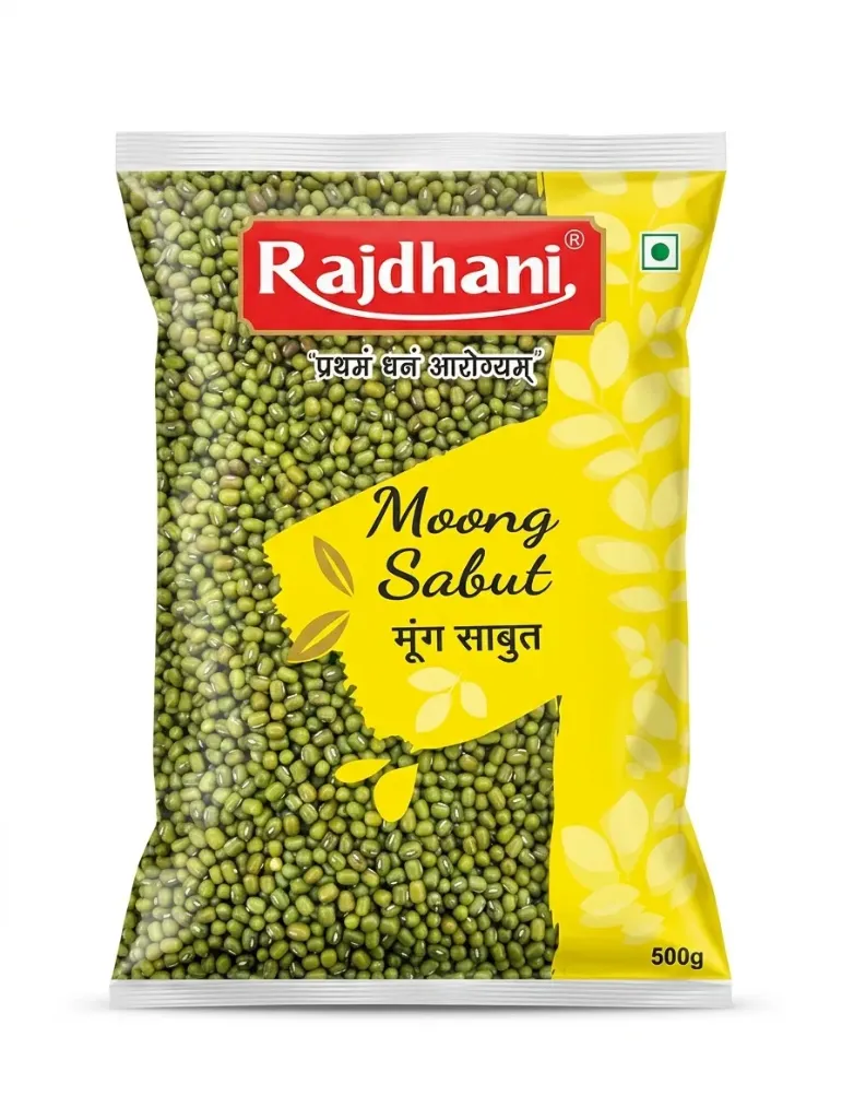 Rajdhani Green Moong, 500g