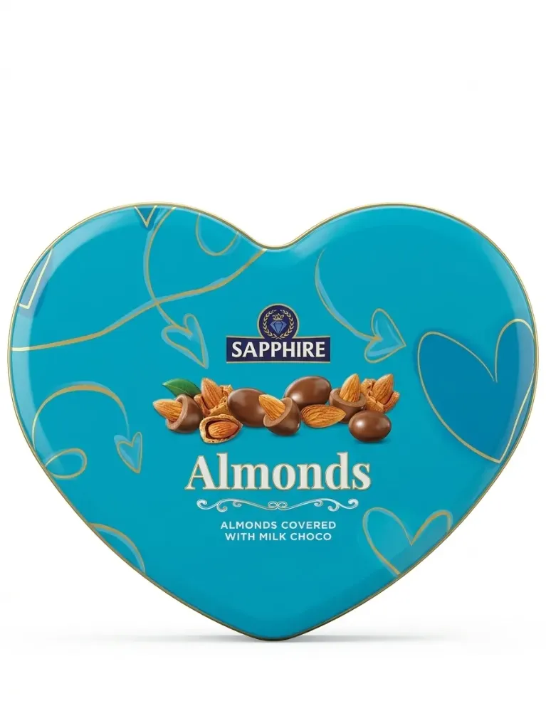 Sapphire choco almonds 160g