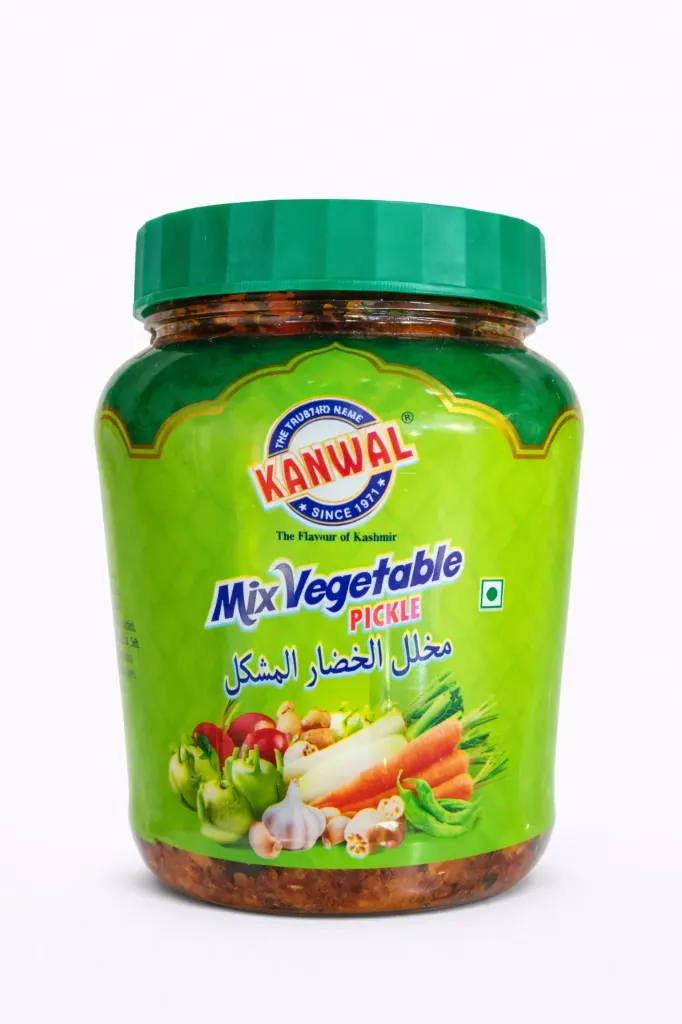 Kanwal Mix Vegetable Pickle, 500g