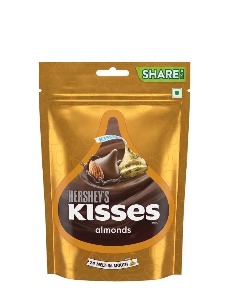 Hershey's KIsses Almonds 100.8g