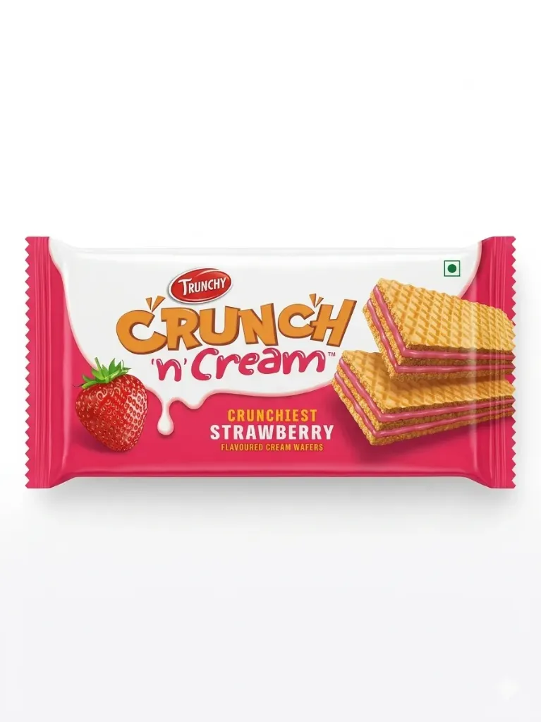 Tiffany Crunch n Cream Strawberry 135g
