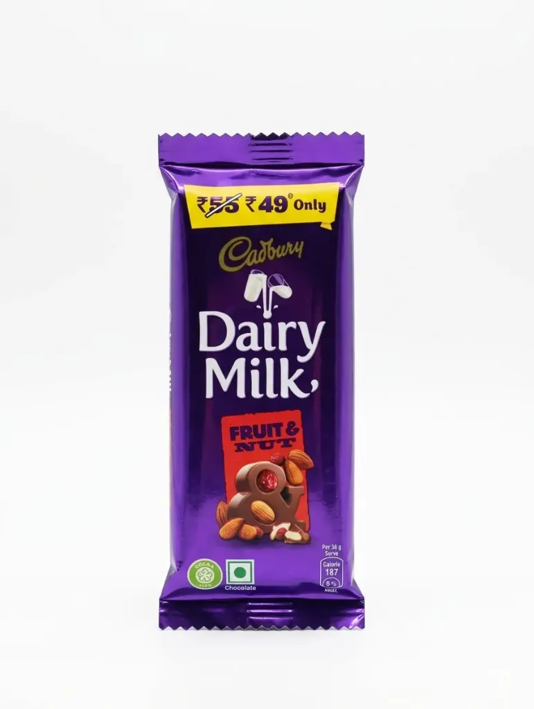 Cadbury Dairy Milk Chocolate Fruit & Nut, 36g