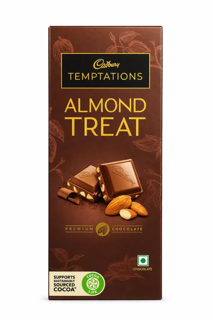 Cadbury Temptations Almond Treat, 70g