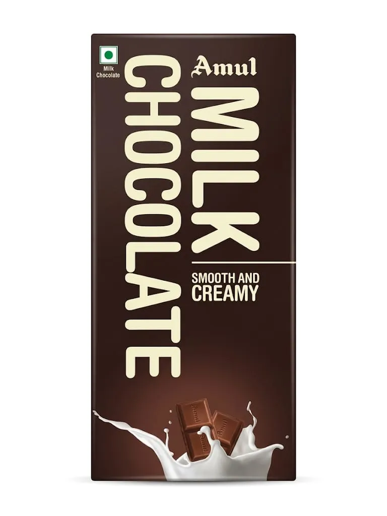 Amul Milk Chocolate (Smooth & Creamy), 150g