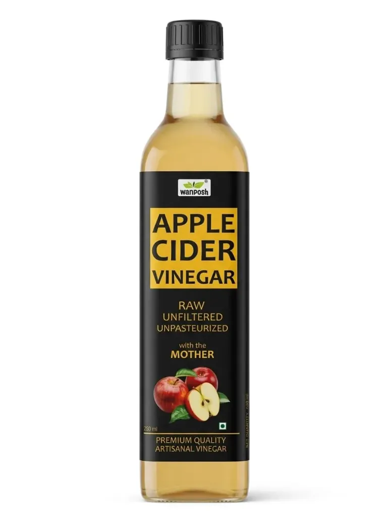 Wanposh Apple Cider Vinegar Raw unfiltered, 550ml