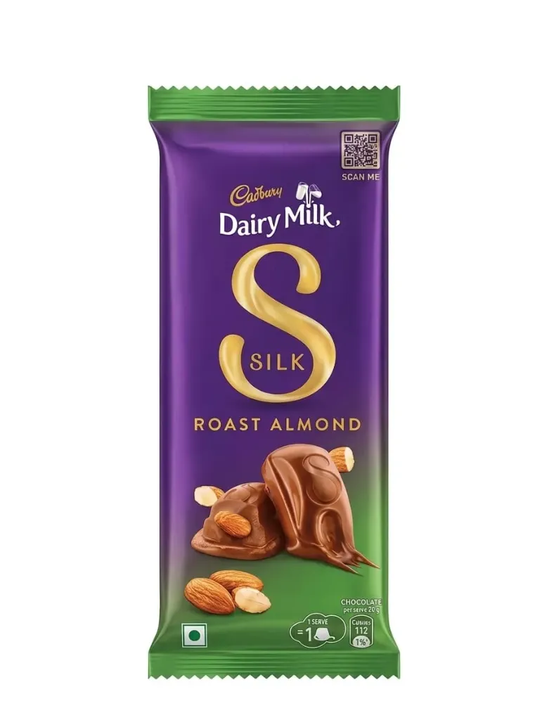 Dairy Milk Silk Roast Almond, 134g