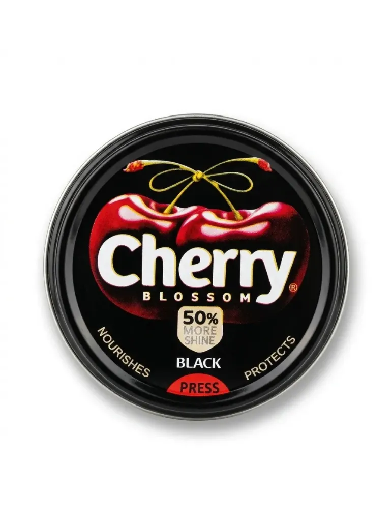 Cherry Blossom Wax Shoe Polish, 40g
