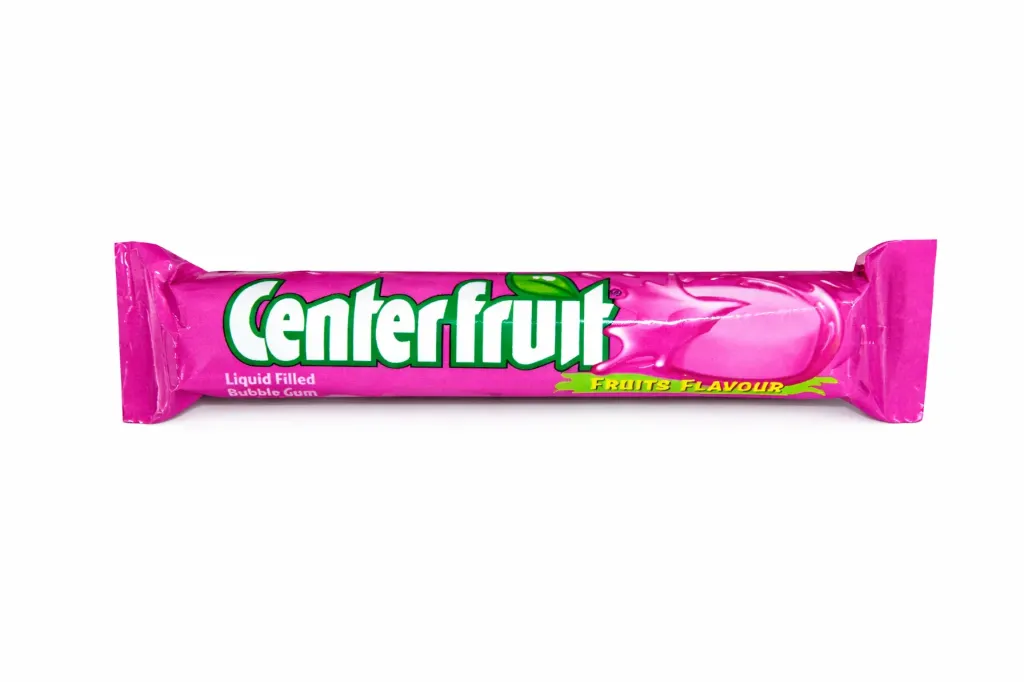 Centerfruit Fruits Flavoured Bubble Gum.