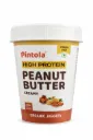 Pintola High Protein Peanut Butter Organic Jaggery & Creamy, 510g