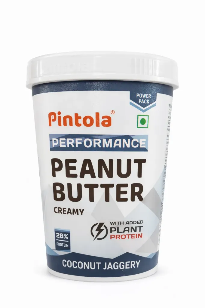 Pintola Performance Peanut Butter Coconut Jaggery & Creamy, 1Kg