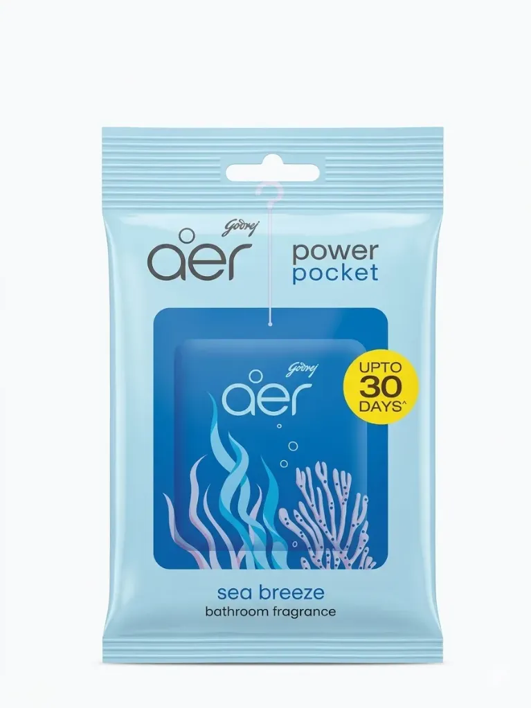 Godrej Aer Power Pocket Sea Breeze Air Freshener pouch