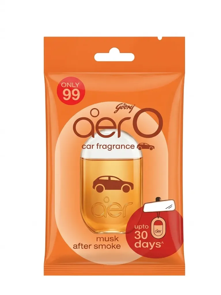 Godrej Aer Musk After Smoke Car Fragrance 7.5g