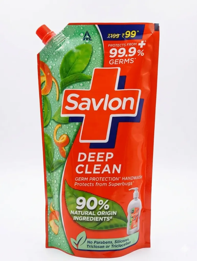 Savlon Deep Clean Germ Protection Handwash (Refill Pack), 625ml