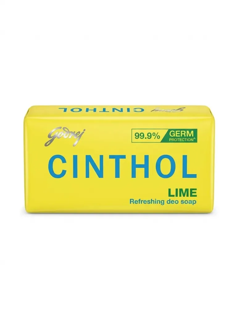 Godrej Cinthol Lime Refreshing Deo Soap (4 units), 300g