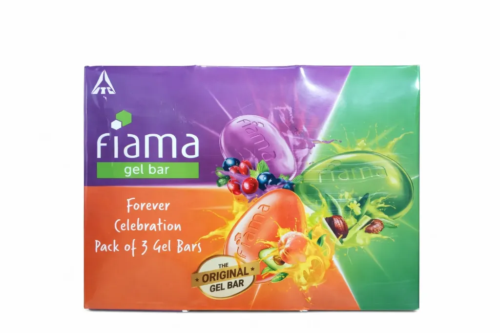 Fiama Gel Bar Forever Celebration Pack (Pack of 3), 375g