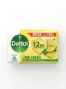 Dettol Lime Fresh Soap Mega Pack 150g (pack of 5), 750g