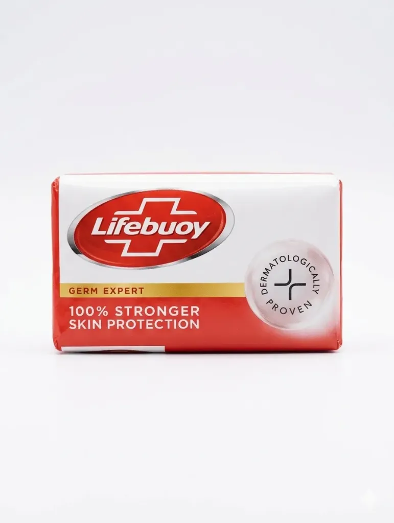 Lifebuoy Germ Expert Soap Red Bar (But 4 Get 1 Free), 500g