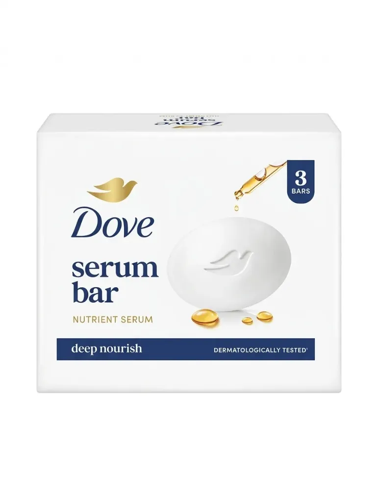 Dove Serum Bar Deep Nourish (Pack of 3), 225g